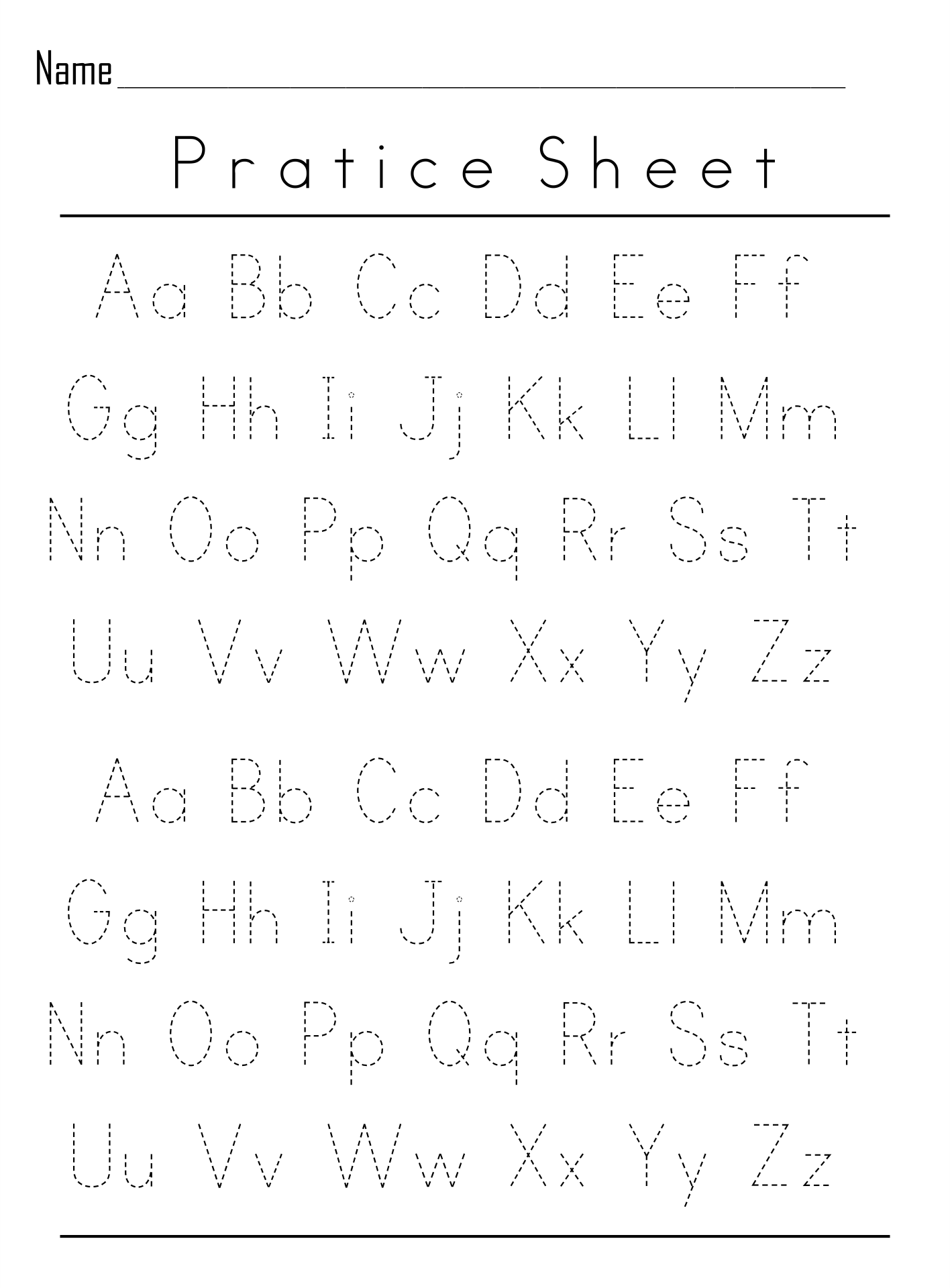 Printable Writing Practice Sheets Writing Handwriting Kindergarten 
