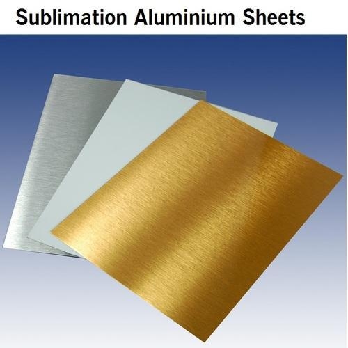 Rectangular Sublimation Printable Aluminium Metal Sheets Thickness 