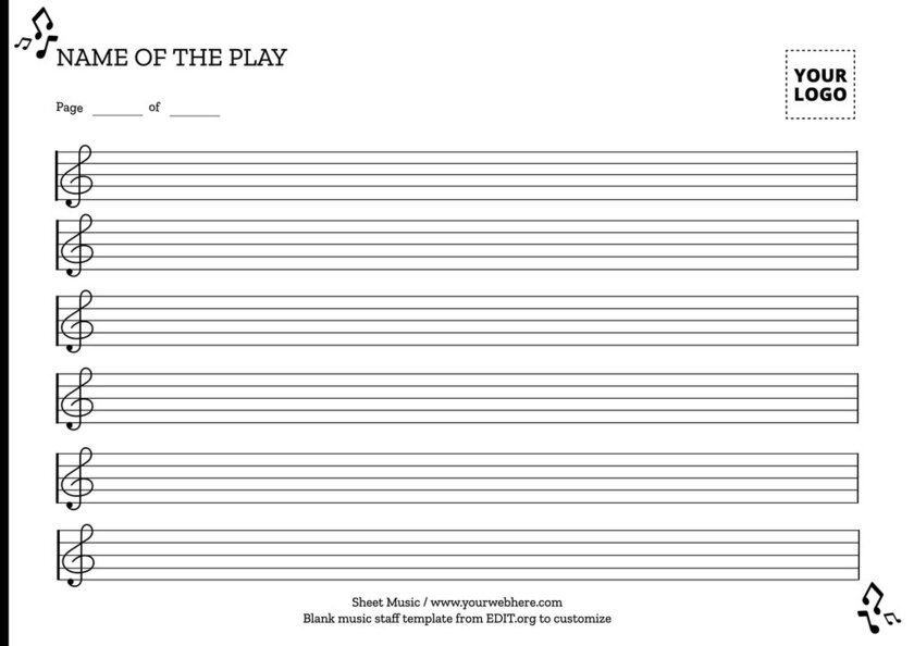 Sheet Music Online Free Printable Printable Free Templates