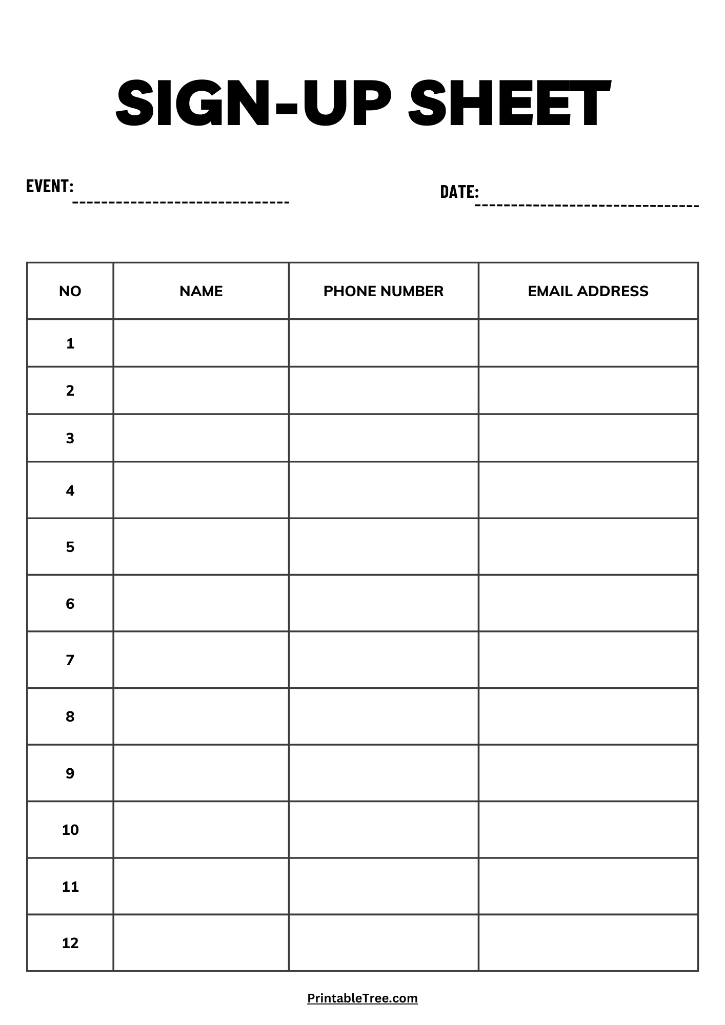 Sign Up Sheet Pdf Need A Printable Sign Up Sheet Vrogue co