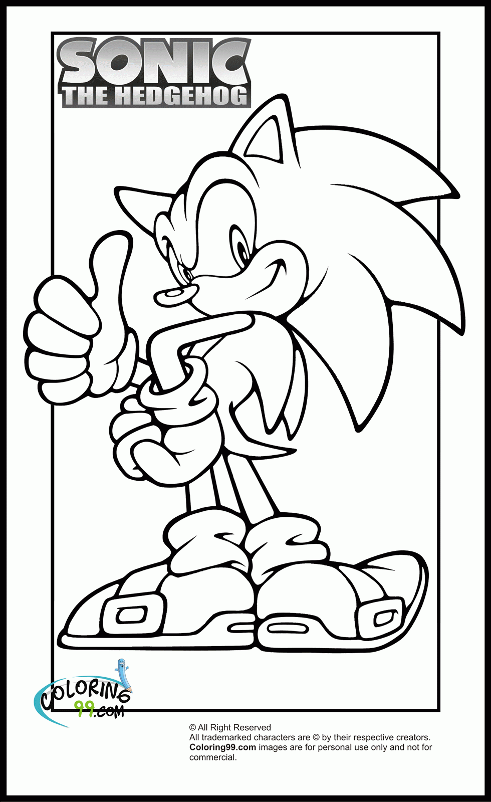 Sonic Coloring Pages Knuckles Coloring Home