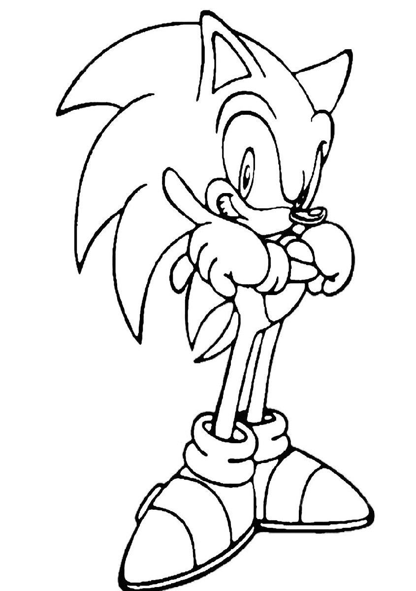 Sonic The Hedgehog Printable Coloring Sheets Printable And Enjoyable 