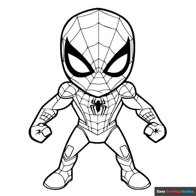 Spiderman Coloring Pages For Sheets Printable Infoupdate
