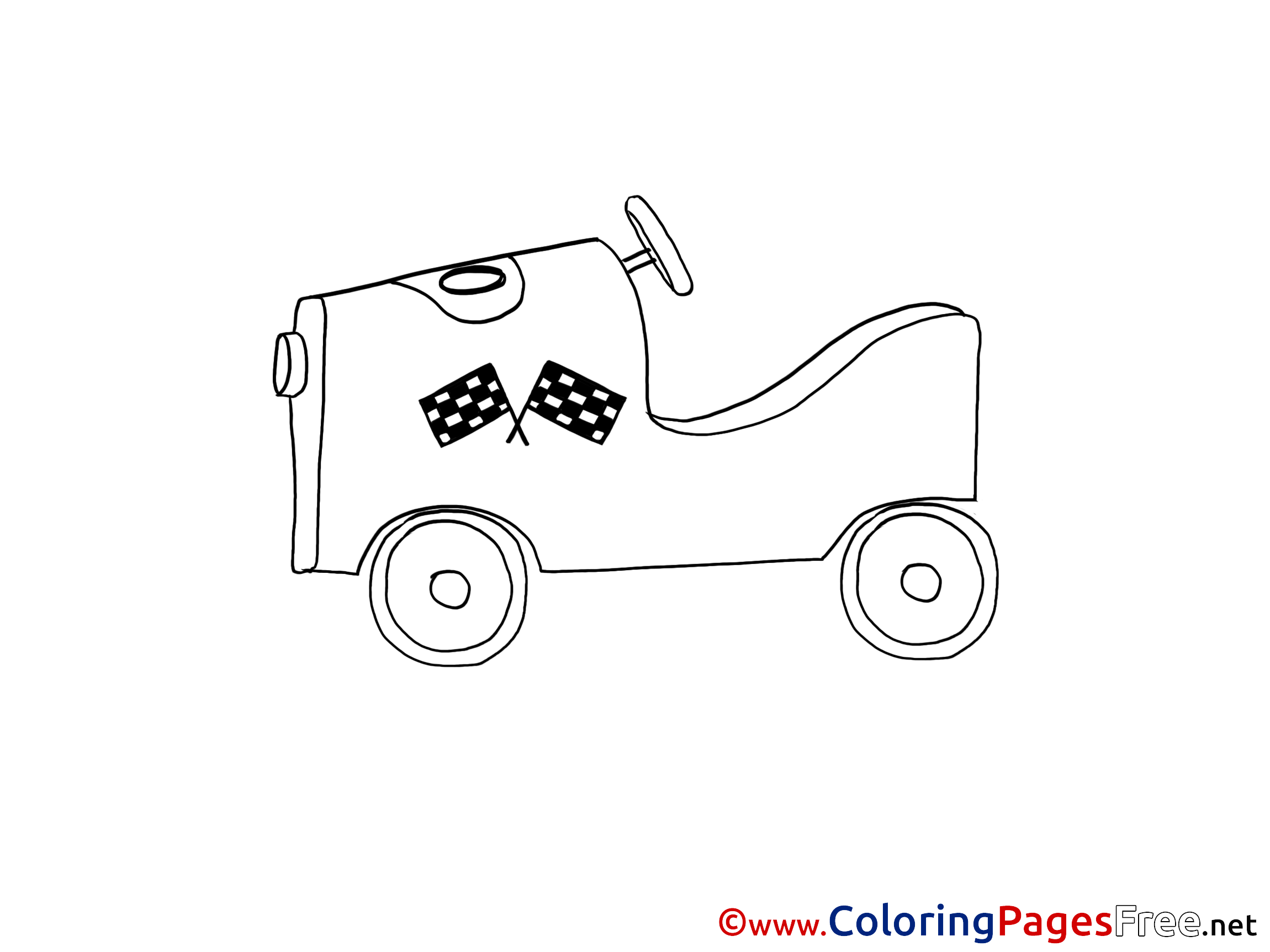 Sport Car Printable Coloring Sheets Download