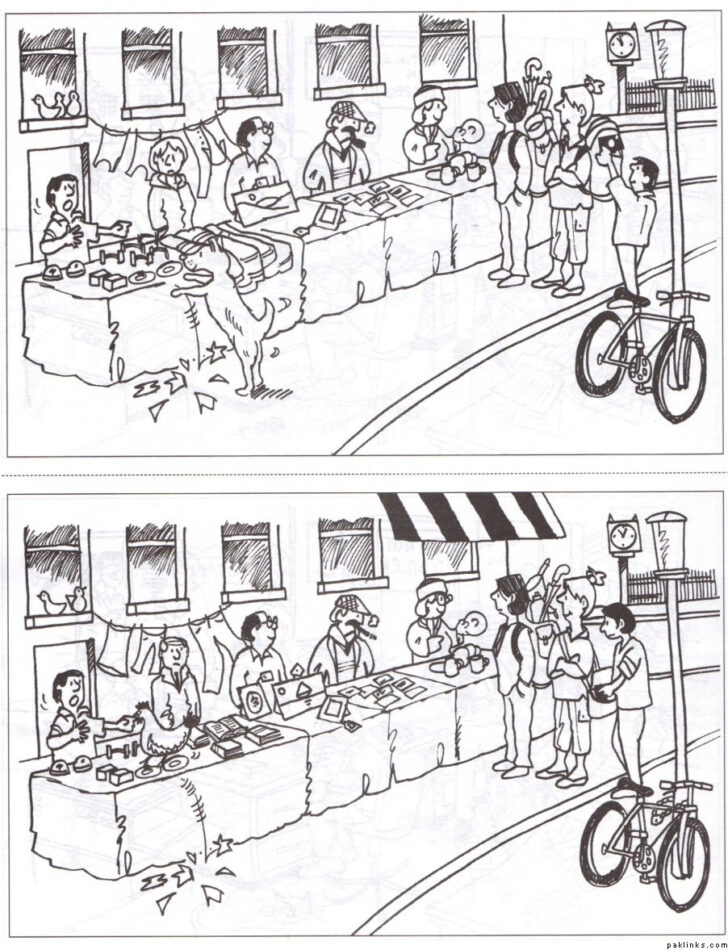 Spot The Difference Printable Worksheets For Adults Peggy Worksheets