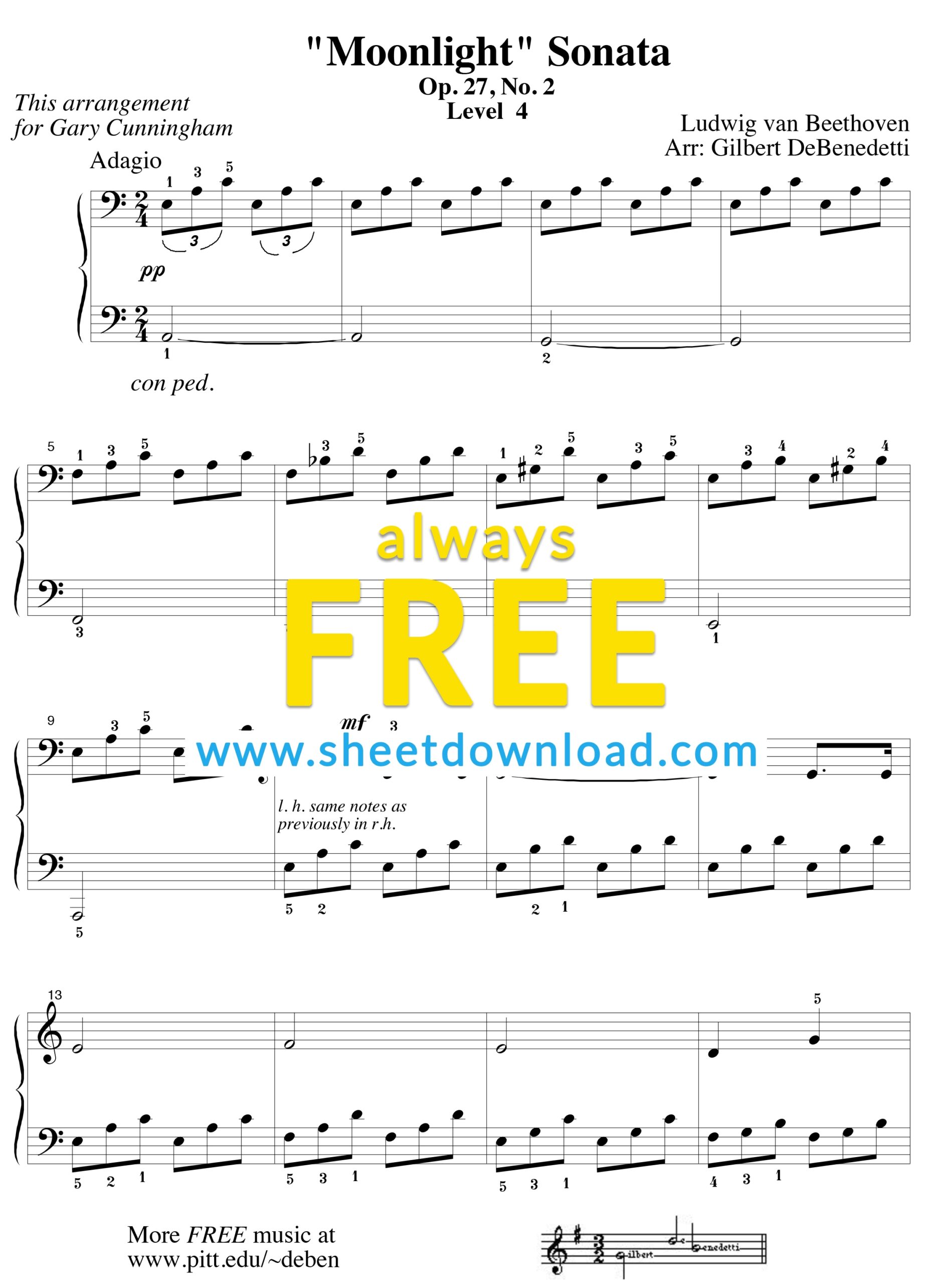 Subtropical Se Merci De Ne Pas Free Printable Sheet Music For Piano 