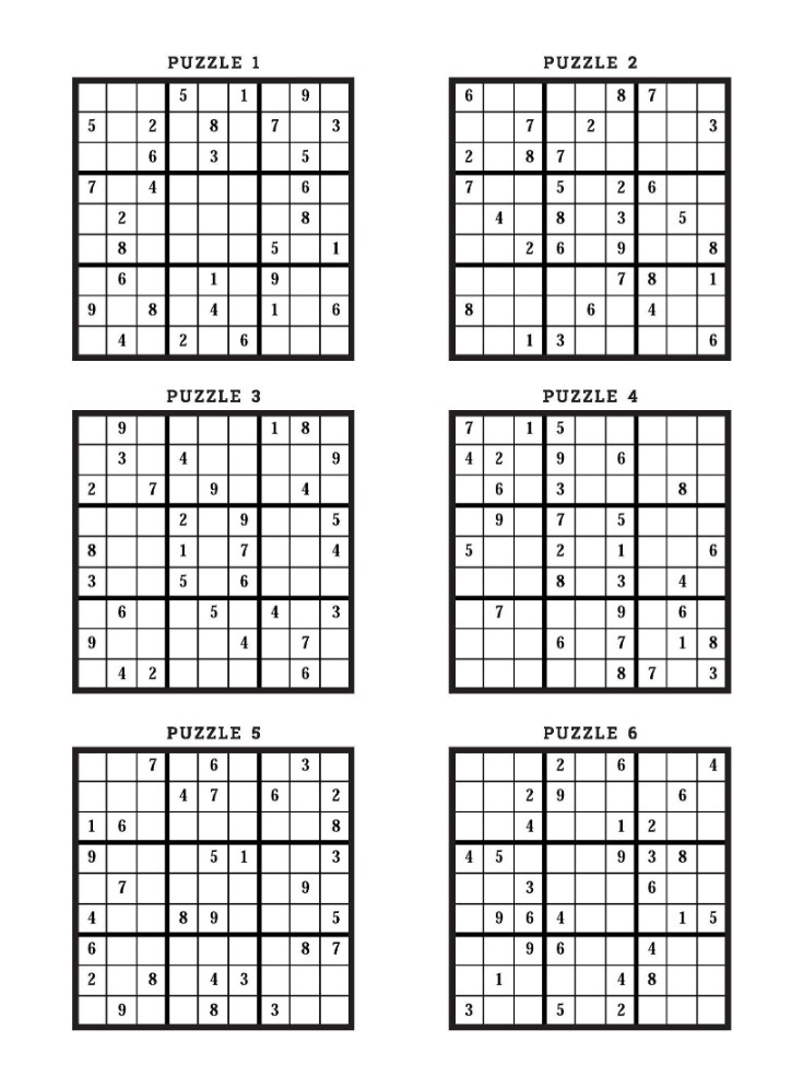 Sudoku Printable Sheets Free Wiki Printable
