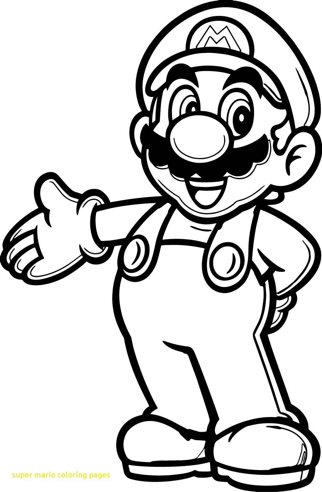 Super Mario Brothers Coloring Pages At GetDrawings Free Download