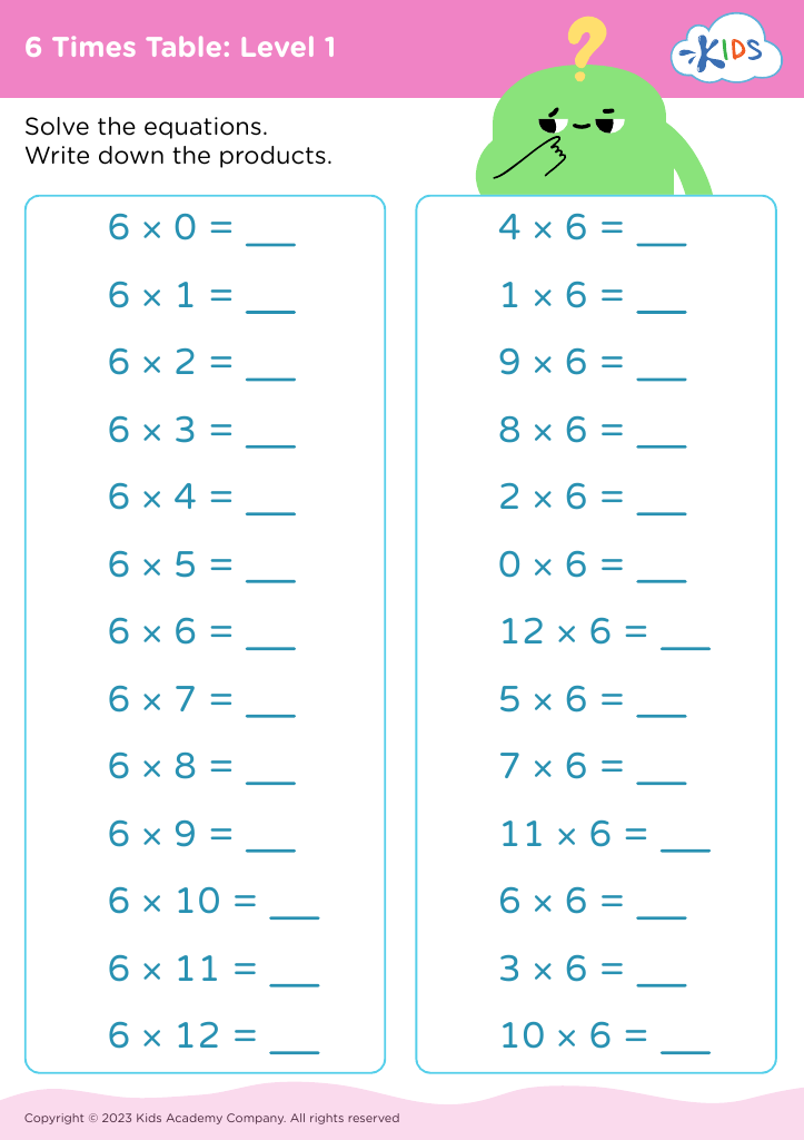 Times Tables Practice Printable Sheets Infoupdate