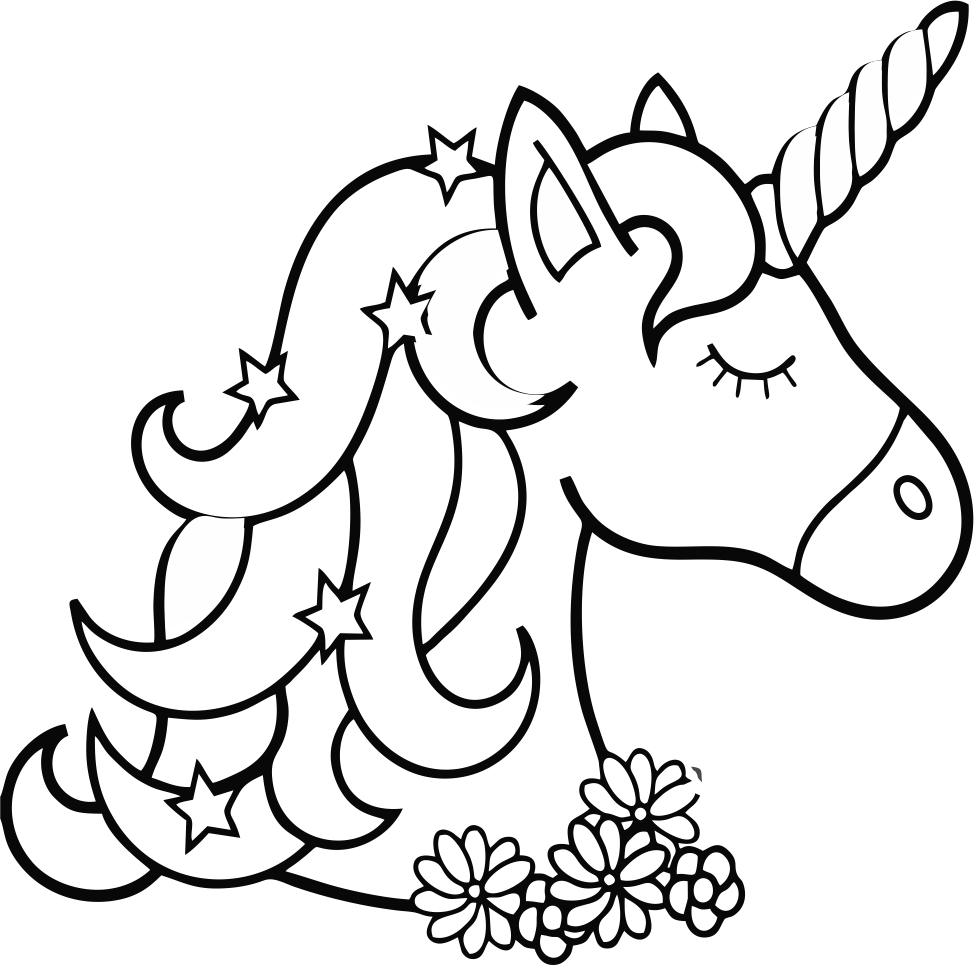 Unicorn Printable Coloring Sheets