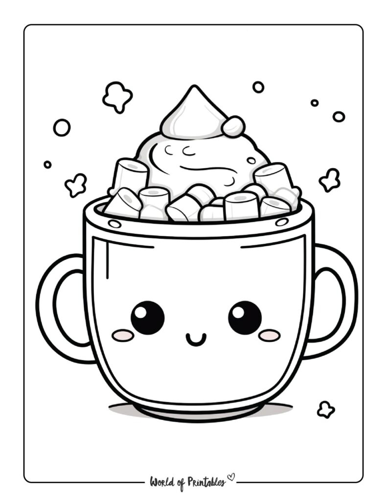 Winter Coloring Pages World Of Printables